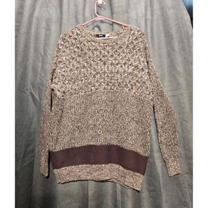 BDG Knit Sweater Pullover Crew Neck‎ Long Sleeve Casual Brown Size M